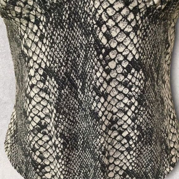 Catalina Snakeskin Halter One‎ Piece Swimsuit S - Picture 5 of 10